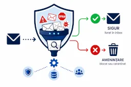 filtrare-antispam Filtrare profesională a emailurilor